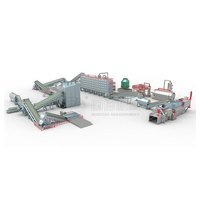 ISO Chứng Nhận Xử Lý Chất Thải Gia Đình Hỗn Hợp Tái Chế Nguyên Nhựa Phân Loại Máy