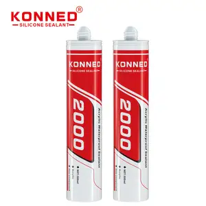 KONNED Wholesale Sellador De Silicona Transparent Silicone Glue Glass Acrylic Sealant Chemical For Glass