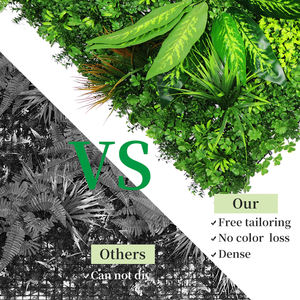 Уличный вертикальный декоративный фон для сада, живая пластиковая искусственная настенная панель из самшита, хедж, зеленая трава, Цветочная панель для вечеринки 1 - Product Image 6