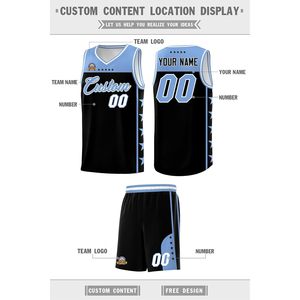 Custom Basketball Jersey Uniform Personalized Any Name Number Sleeveless V-Neck Breathable Sportswear for Men Youth - Product Image 3