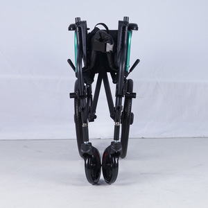 Silla de Ruedas Manual Tousda de Aleación de Aluminio, Plegable, Ligera, Portátil, para Uso en Interiores y Exteriores, Ayuda de Movilidad para Personas Mayores - Product Image 4