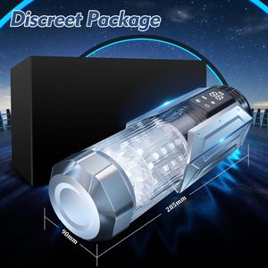 Masturbador Masculino Automático y Bomba para Pene, Juguete Sexual Realista en <span class=keywords><strong>3D</strong></span> con Textura, Resistente al Agua, Recargable por USB, 7 Modos de Vibración para Hombres - Product Image 6