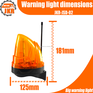 Moderno Juego de Luces de Alarma LED AC/DC 12V-240V, Luz de Advertencia Intermitente para Sistema de Alerta de Seguridad de Puertas, Aplicación para Motor de Puerta Corredera - Product Image 2