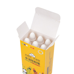 Morden Luxury Confortable à utiliser 6 crayons de cire de couleur Ensemble de crayons portable à la main pour enfants - Product Image 6