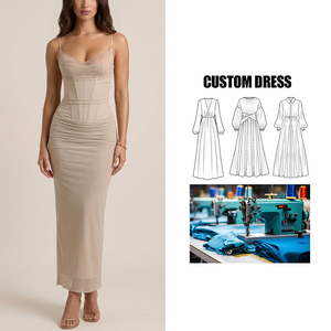 <span class=keywords><strong>Robe</strong></span> gainante une pièce OEM d'été, effet liftant pour les hanches, corset en dentelle, bretelles longues, grande taille, vêtement moulant pour <span class=keywords><strong>femme</strong></span> - Product Image 1