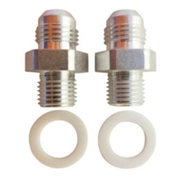 Adaptateur de raccord de refroidisseur d'huile de transmission JXSS022D-AN6-1/4NPS -6AN pour GM TH350 TH400 700R4 4L60 4L60E