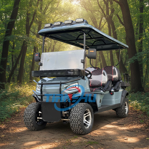 電動ゴルフカートモダンデザイン2 + 1 6人乗り48Vバッテリー付きカスタム快適6人乗り電動ゴルフカート - Product Image 1