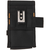 Ce porte-outils multifonctionnel en toile Canvascraft 1104, porte-téléphone, est un sac de rangement pour outils en fibre de polyester