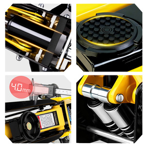 <span class=keywords><strong>Cric</strong></span> hydraulique de sol à profil bas en acier 3 tonnes <span class=keywords><strong>5</strong></span> tonnes pour voitures - Product Image 4