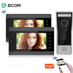 スマートホーム7インチTFT液晶1080P耐候性ビデオドアホン（Tuyaアプリ対応インターホンシステム、住宅エントランスおよび呼び出しパネル付き） - Product Image 3