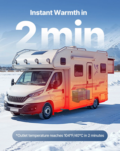 Calentador Diésel Portátil de 12V 24V y 8KW con Logotipo Personalizado del Cliente OEM para Vehículos, Autocaravanas y Camionetas - Product Image 4