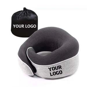 Almohada de Viaje en Forma de U Personalizada, Soporte Cervical, Almohada de Espuma Viscoelástica para Avión y Auto, Venta al Por Mayor - Product Image 1