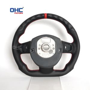 <span class=keywords><strong>Volante</strong></span> deportivo personalizado de cuero completo para <span class=keywords><strong>Volante</strong></span> <span class=keywords><strong>Audi</strong></span> A3 Lenkrad <span class=keywords><strong>A4</strong></span> B7 A5 2008 2009 <span class=keywords><strong>2010</strong></span> 2011 2012 OHC MOTORS - Product Image 6