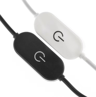 Contrôleur de gradateur tactile USB DC5V 2A avec longueur de 1.5M pour lumières LED à couleur unique/lampe de bureau LED