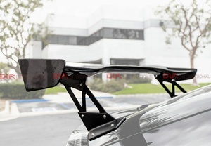 สำหรับ Honda '17-20 Civic Type-R FK7 FK8สไตล์ VTX2ท้ายรถคาร์บอนไฟเบอร์สีแดง GT spoiler - Product Image 6
