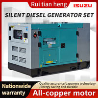 Générateur diesel silencieux professionnel 36KW 45KVA triphasé JE493ZLDB-02, moteur étanche, groupe électrogène ATS certifié CE