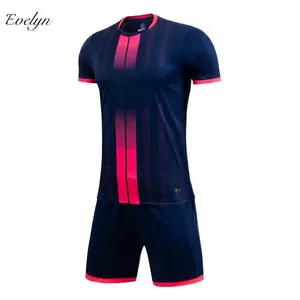 伊芙琳OEM ODM儿童学生训练服套装运动衫运动服男女足球服 - Product Image 3