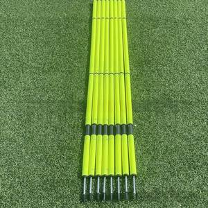 Postes de Entrenamiento de Fútbol Ajustables - Estacas de Suelo con Resorte de 180 cm para Ejercicios de Agilidad y Drible en Fútbol - Product Image 1