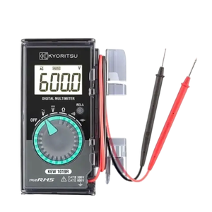 Multimètre de poche KYORITSU KEW1019R avec mesures de tension True RMS et fonction de mesure de capacité - Product Image 1