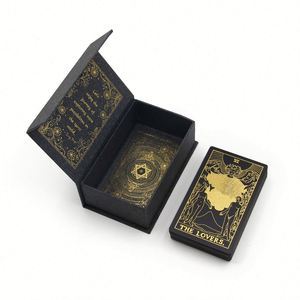 Personalized Print Your Own Tarot Gold Foiling Oracle <b>Cards</b> and Deck Custom Printing With <b>Box</b> - Product Image 6