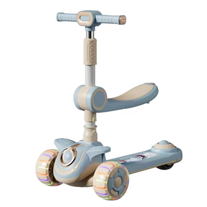Multi-functional Children's <strong>Scooter</strong> for Ages 1-8, Three-in-one <strong>Sit</strong>-down <strong>Scooter</strong> for Girls and Boys, Pedal-driven <strong>Scooter</strong> - Product Image 2