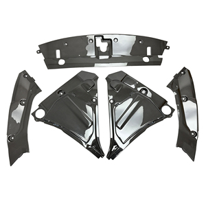 Couvre-moteur en fibre de carbone sèche style OEM, 5 pièces pour Nissan GTR R35 2008-2018, kit de carrosserie pour habillage du compartiment moteur, pièces automobiles - Product Image 1