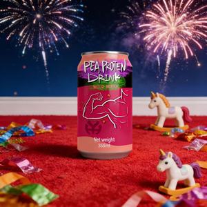 Bebida de Proteína de Guisante con Cacao y Bayas Silvestres, 355 ml, Lata de Aluminio, a Base de Plantas, Alta en Proteínas, Batido Post-Entrenamiento, Vegano, Sin Lácteos - Product Image 5