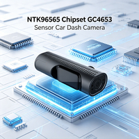 Cámara para Auto VIEVGUARB VS100 con Grabación en Bucle, Sensor G, Control por Aplicación, 4K, WiFi, GPS y Pantalla IPS