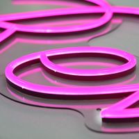 Fortamas Extérieur Intérieur LED Enseigne Néon Publicité Enseignes LED PVC Flex Enseigne Décorative Néon Mariage Logo Personnalisé
