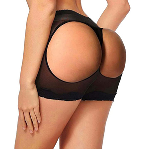 Hot Popular Breathable Sexy Mesh Hip Briefs Ladies Underwear Butt Lifting Panties Shapewear Spandex Polyamide Eco-Friendly