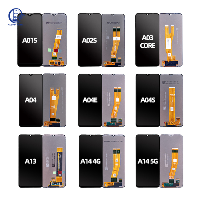 Original Mobile Phone LCDs Screen for Samsung A015 A02S A03 CORE A04 A04E A04S A13 A14 A14 4G 5G LCD Display Touch Screen