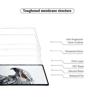 9H Clear Tablet 6 7 <span class=keywords><strong>8</strong></span> 9 10 11 12 <span class=keywords><strong>pouces</strong></span> Protecteur d'écran en verre trempé pour ZTE Red Magic Tablet Pad Film de <span class=keywords><strong>protection</strong></span> - Product Image 2