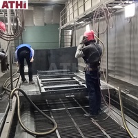 Cabine durable de sablage de machine de grenaillage de rendement élevé pour diverses applications