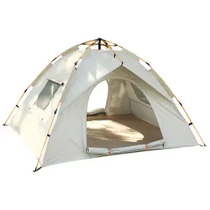 Hete Verkoop Populaire Piramide Tent Outdoor 3-4 Mensen Verdikte Regenbestendig Waterdichte Camping Outdoor Vouwtent