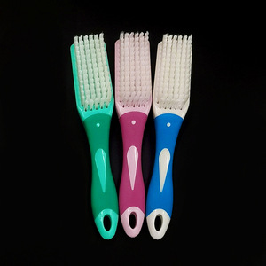 Shoe Brush Set 3Pcs Plastic Bristles Soft Cleaning For Shoes Clothes Household Use - Product Image 3
