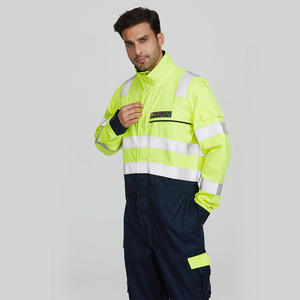 Equipo de Protección Newtech, Overoles Ignífugos Tipo Dividido, Fibra Acrílica Gruesa, EN11611 EN11612 EN1149 IEC61482 de Fábrica - Product Image 3