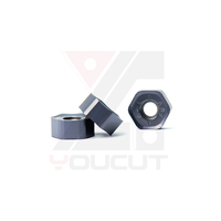 HNPJ0604ANSN-PM Inserto de fresado frontal de carburo de tungsteno con 12 filos de corte para acero, acero inoxidable, hierro fundido, semifinado y desbaste