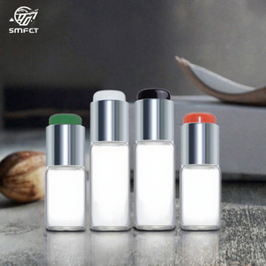 Frascos de Vidrio Transparente para Polvo Liofilizado de 5ml y 10ml, Botella Mixta con Tapa de Botón a Presión y Tapa de Rosca para Suero de Cuidado de la Piel, Superficie Serigrafiada - Product Image 3