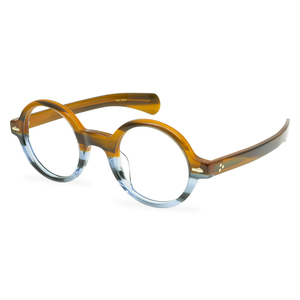 Monture de lunettes en acétate de style américain, monture optique ronde de grande taille pour homme - Product Image 4