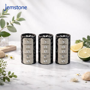 กล่องบรรจุภัณฑ์ทรงกระบอกสำหรับน้ำหอมปรับอากาศในรถยนต์ ทำจากกระดาษคราฟท์คุณภาพสูง ย่อยสลายได้ทางชีวภาพ - Product Image 5