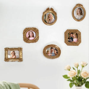 Cornice Mini per <span class=keywords><strong>Foto</strong></span> e Gioielli in Stile Vittoriano Europeo Retrò in Rame e Resina - Product Image 4