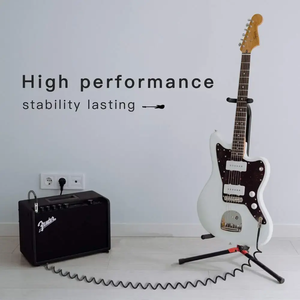 <span class=keywords><strong>Cable</strong></span> de <span class=keywords><strong>guitarra</strong></span> <span class=keywords><strong>inalámbrico</strong></span> de 10 pies, macho a macho, TS de 6.35mm, azul, de bajo ruido, con resorte, TL-Z025G-z, de PVC con conductor de cobre y lámina, directo de fábrica OEM - Product Image 6