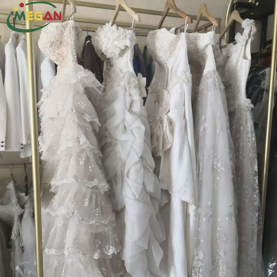 Megan Online Atacado Pre Owned Roupas Comprar Usado Casamento Sereia Vestidos Em Bulks