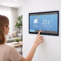 Tablette Android murale 10,1 15,6 pouces RK3576S 2 Go Android Wi-Fi Utilisation professionnelle Écran tactile Panneau de commande intelligent pour la maison