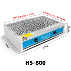 Barbecue de table électrique commercial en acier inoxydable <span class=keywords><strong>avec</strong></span> dessus plat <span class=keywords><strong>avec</strong></span> fonction intérieure sans fumée et plateau d'<span class=keywords><strong>eau</strong></span> - Product Image 5