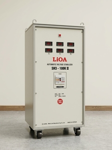 Lioa SH3 100K II 100kVA เครื่องปรับแรงดันไฟฟ้าอัตโนมัติ3เฟสโซลูชันไฟฟ้ากระแสสลับขนาดใหญ่สำหรับแรงดันไฟฟ้าอุตสาหกรรมที่ไม่เสถียร - Product Image 3