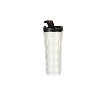 500ml 17oz bonita barata de doble pared taza de acero inoxidable Color Natural tazas de café juegos para la venta - Product Image 2