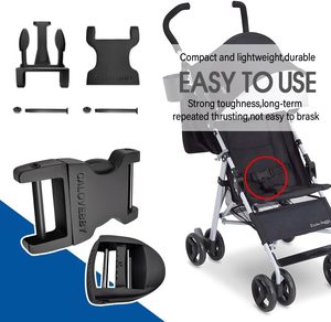 Hebilla de liberación rápida lateral ajustable sin costuras, clip de plástico de repuesto para correas de nailon, mochilas y cinturones. - Product Image 2