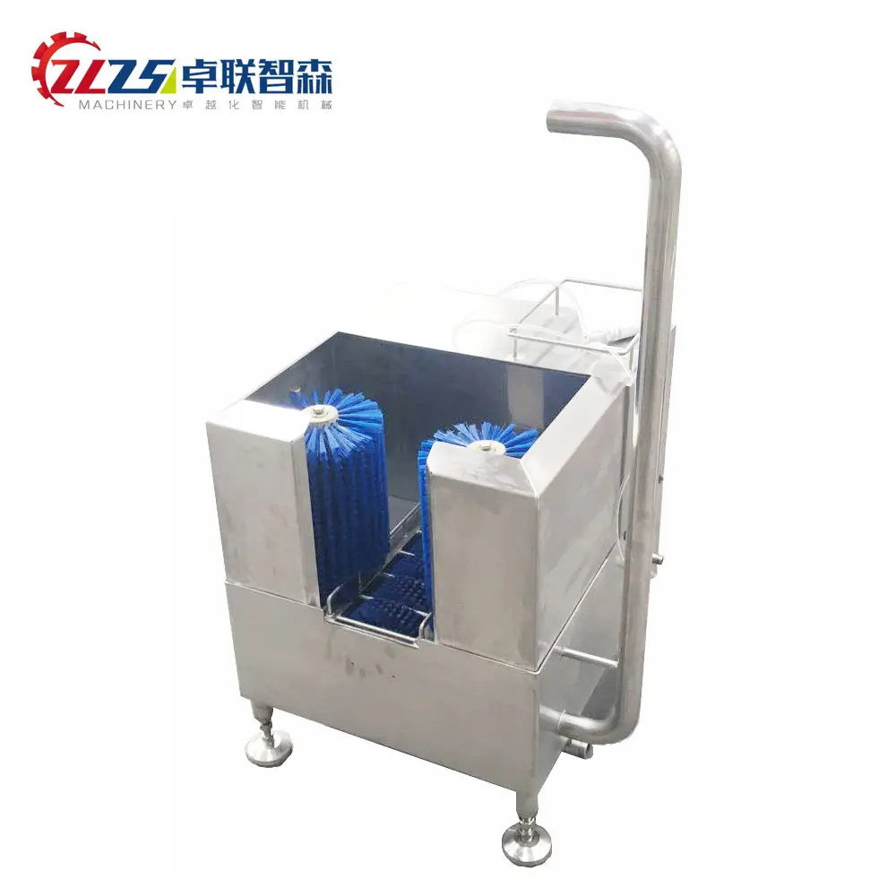 Zlzsen, nueva estación de higiene eléctrica, máquina de suela de acero inoxidable, caja de cambios certificada Ce duradera, proceso de limpieza de agua fría