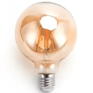 Bombilla LED de filamento G125 E27 8W Mbar, ideal para decoración y ambiente cálido, ahorra energía y tiene una duración prolongada. - Product Image 1